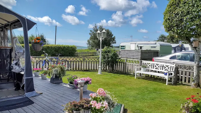 Kraftfull hydraulisk borrigg på en byggarbetsplats